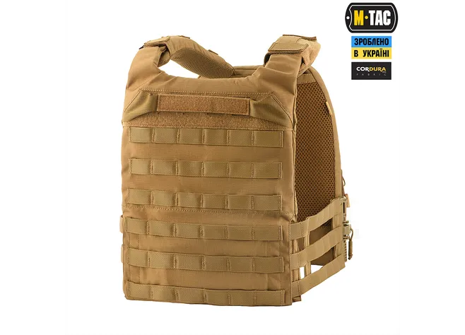 Плитоноска M-Tac Cuirass QRS XL Coyote  Фото 2